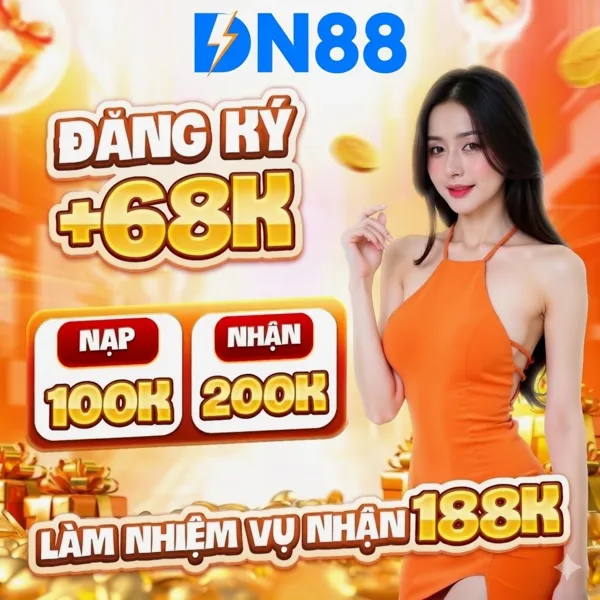 DN88 Thưởng Thành Viên Mới 100%